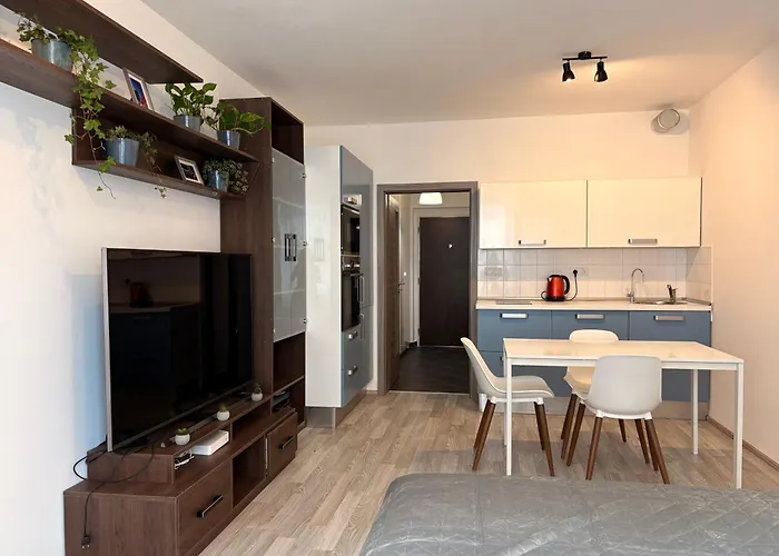 Urbanflat1615 With Parking Прага